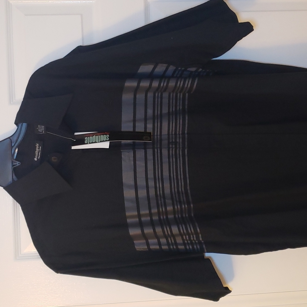 South Pole Signature Series Black Shirt XL. NWT
